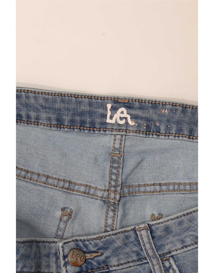 Pantaloncini di jeans da donna Lee W38 XL Blu