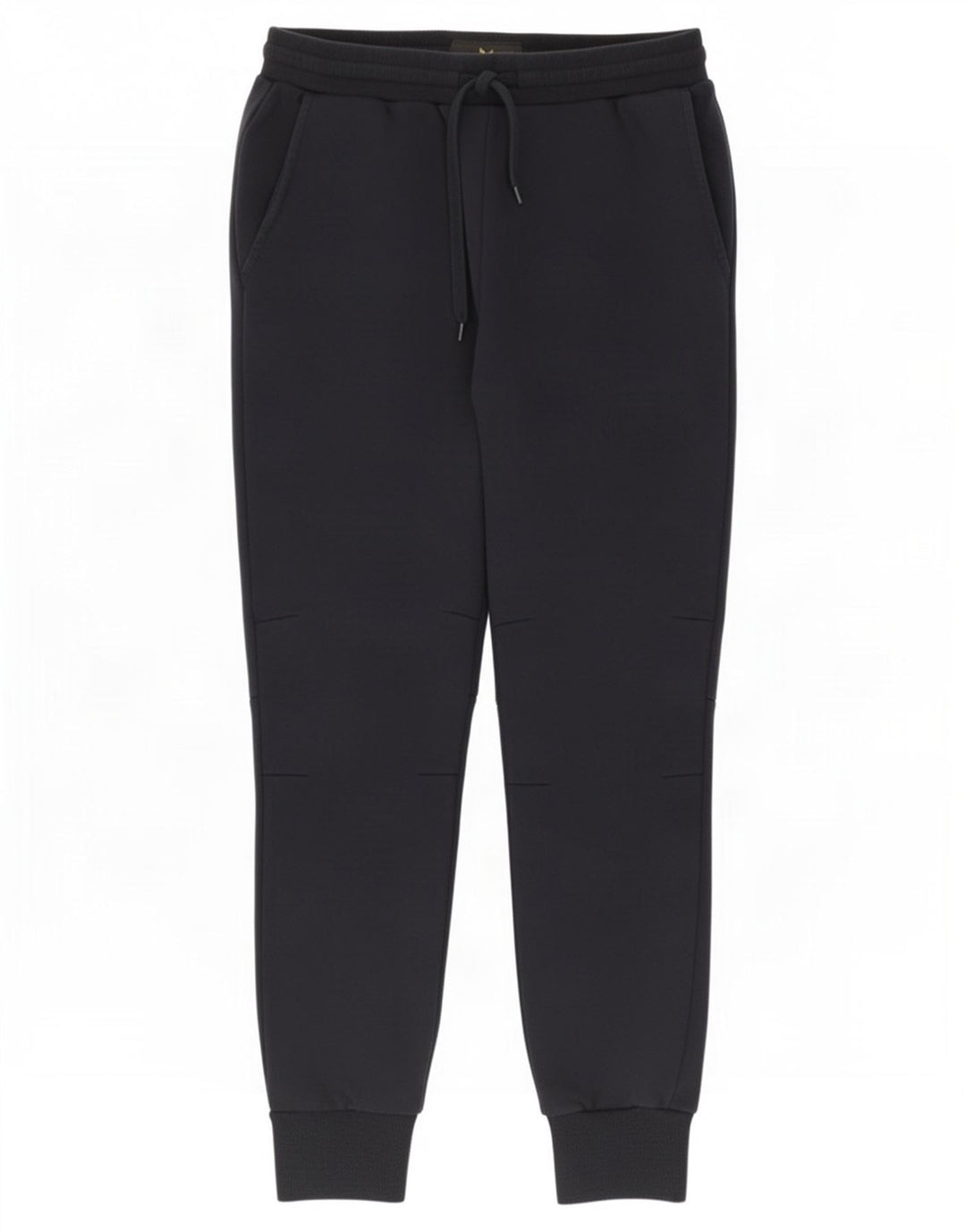 Pantaloni da tuta da uomo Lyle & Scott Joggers medio cotone nero