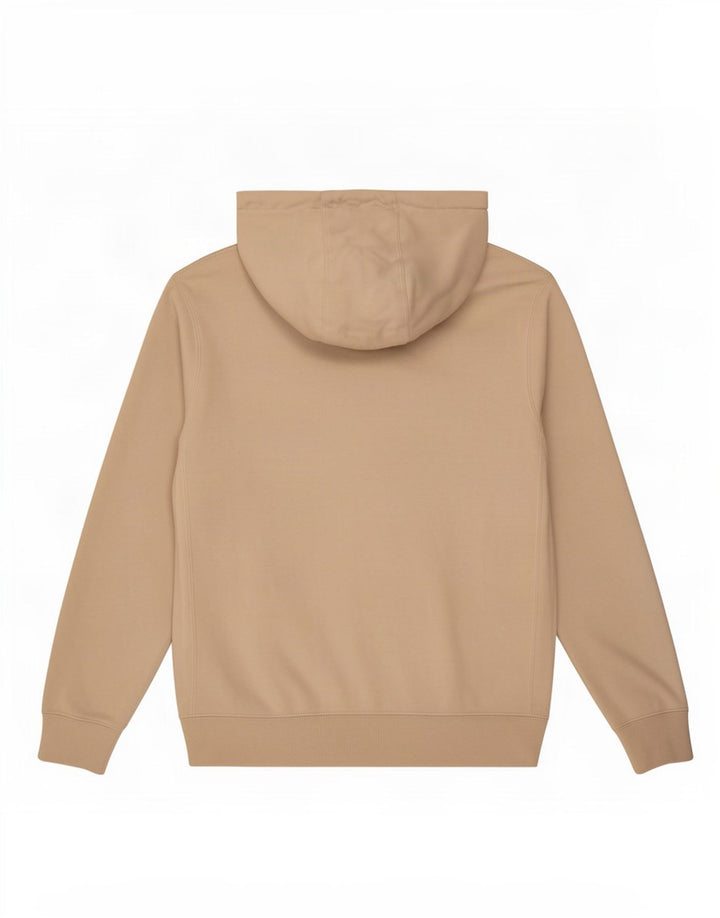 Felpa con cappuccio da uomo Nike Small in cotone beige
