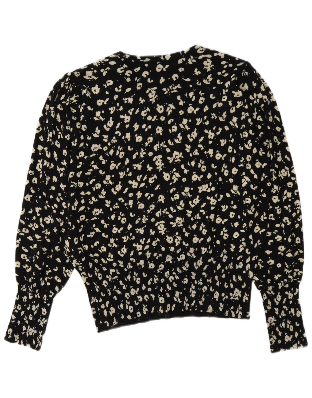 Maglione maglione girocollo da donna Marks & Spencer UK 12 medio nero