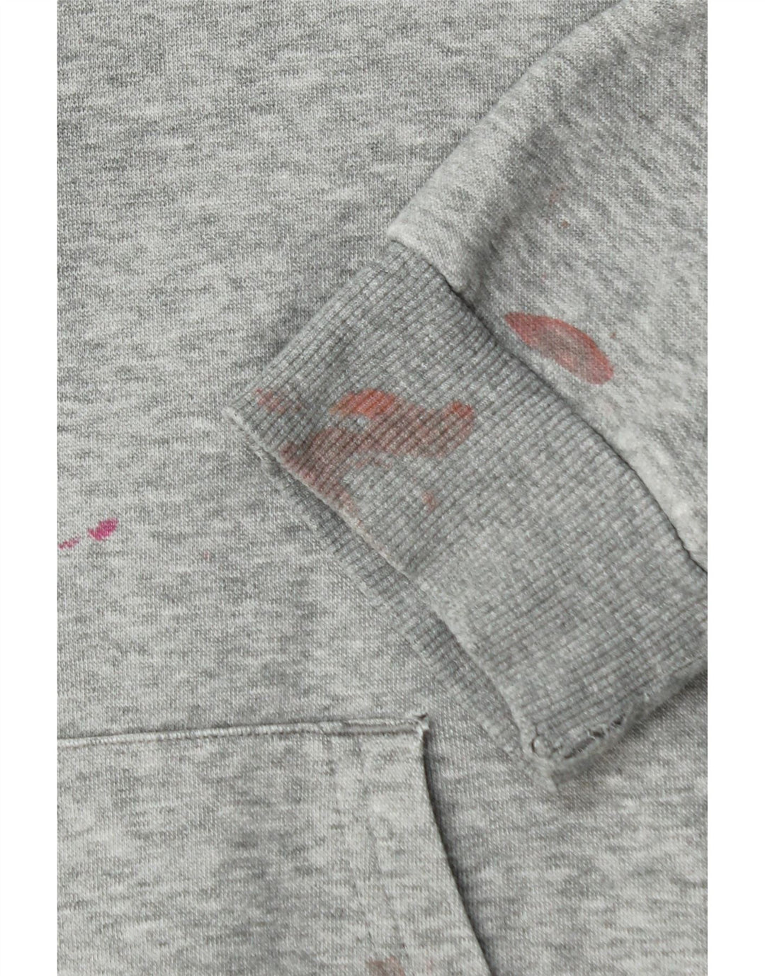 PUMA Mens Graphic Hoodie Jumper Large Grey Cotton Vintage Puma and Second-Hand Puma from Messina Hembry 