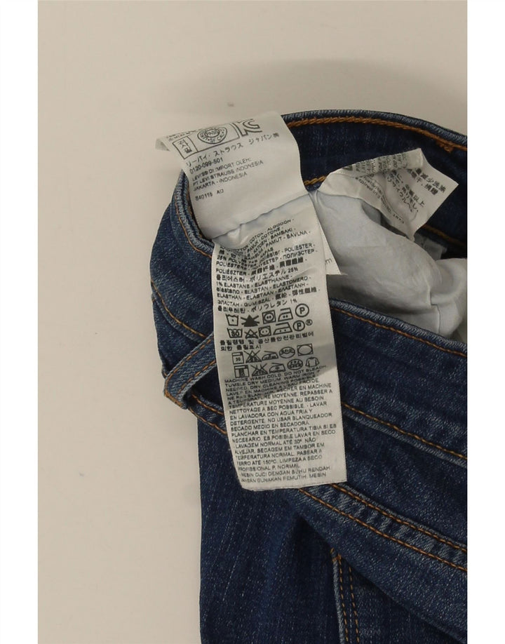 Jeans Levi's 715 Bootcut da donna W32 L32 in cotone blu