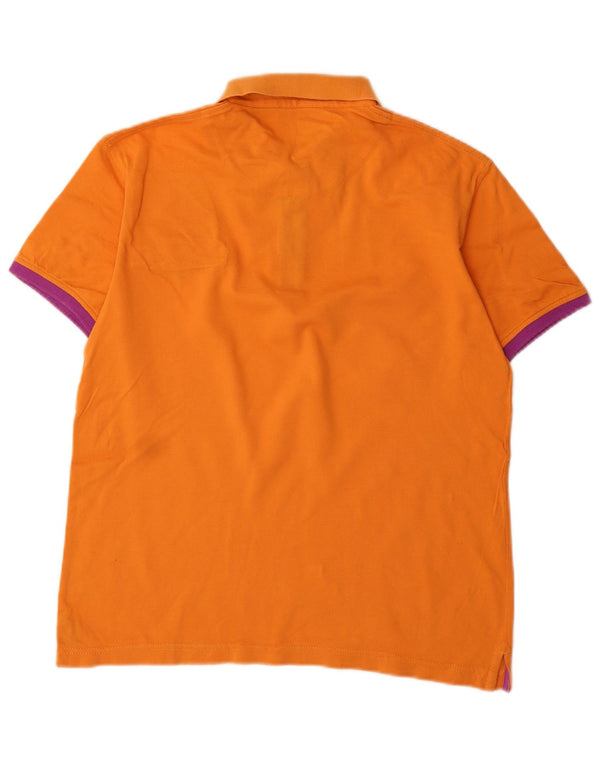 Polo Uomo Trussardi Jeans Arancio Medio