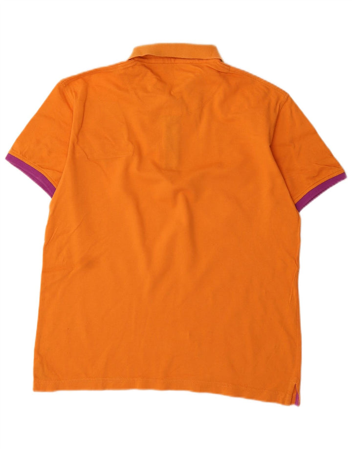 Polo Uomo Trussardi Jeans Arancio Medio