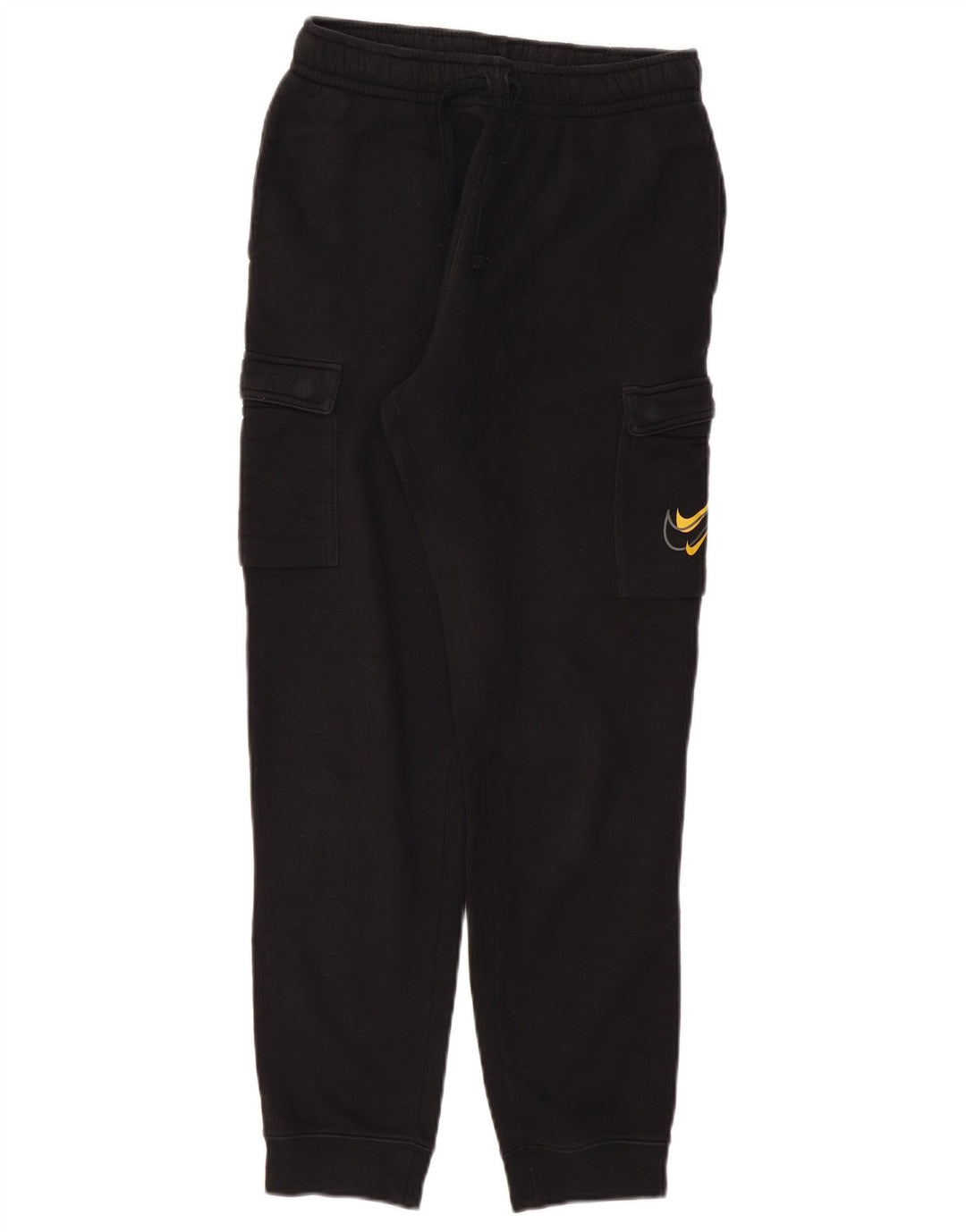 NIKE Pantaloni da tuta cargo con grafica da ragazzo Joggers 13-14 anni XL Nero