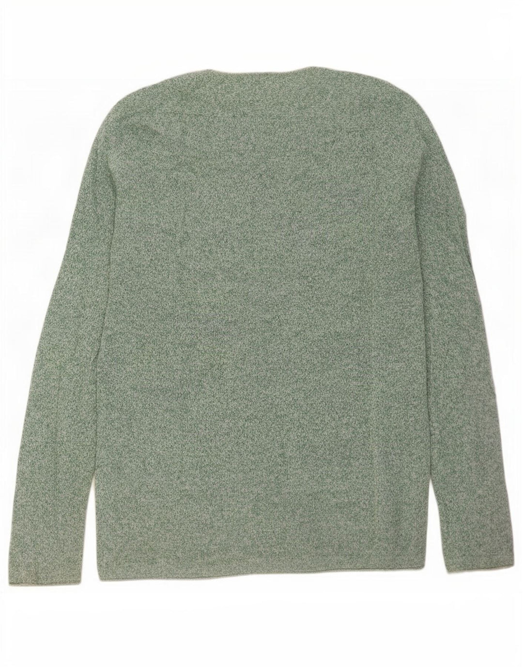 Maglione Zara da uomo con scollo a barca, grande verde screziato