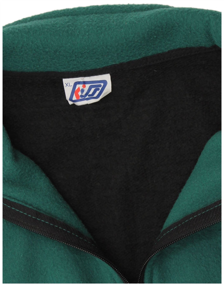 Felpa in pile da uomo KISS XL in cotone color block nero