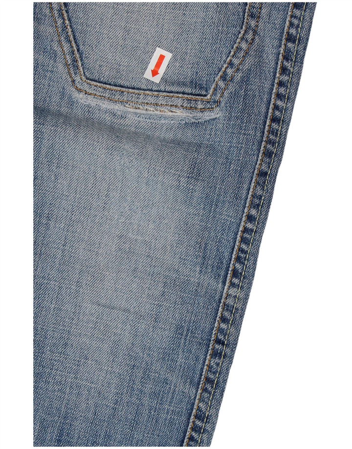 JECKERSON Womens Straight Jeans W27 L34 Blue