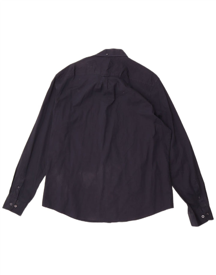 Camicia da uomo Penguin 2XL cotone blu navy