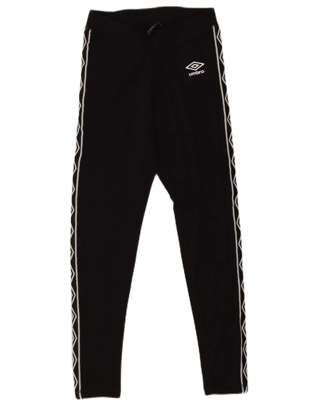 Leggings grafici da donna Umbro UK 10 piccolo cotone nero
