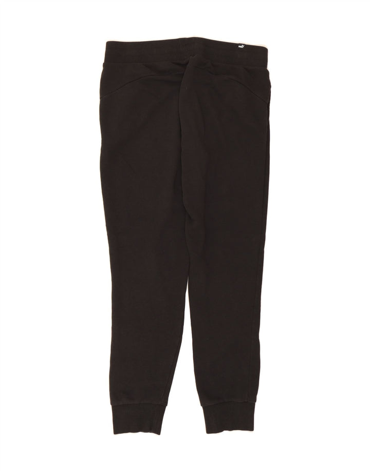 PUMA Womens Tracksuit Trousers Joggers UK 14 Large  Black Vintage Puma and Second-Hand Puma from Messina Hembry 