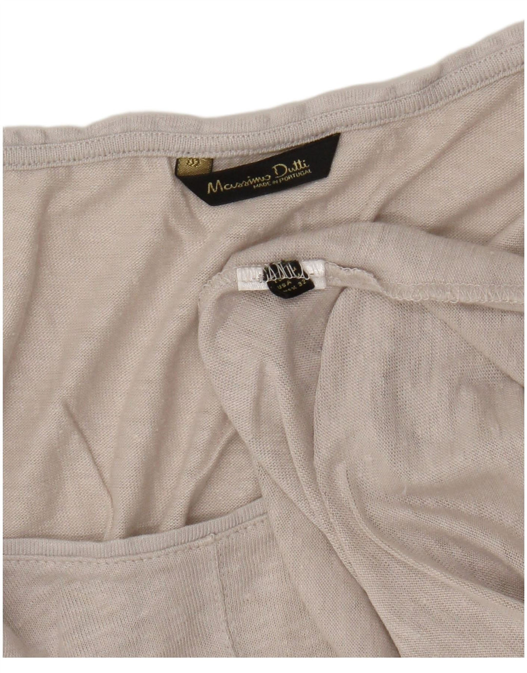 Massimo Dutti Camicetta oversize da donna Top UK 14 Beige medio