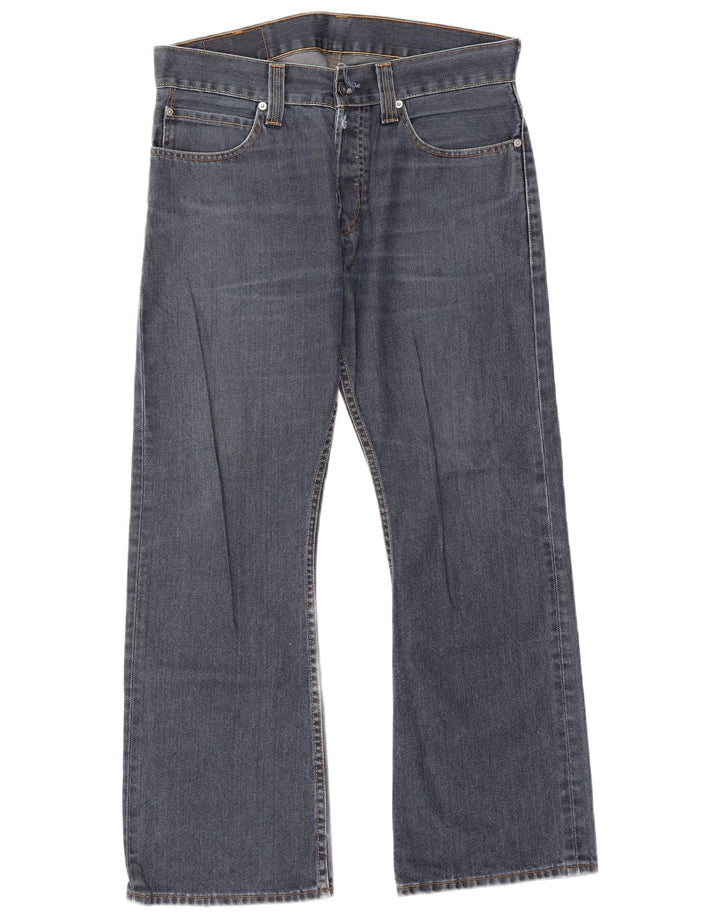 Levi's Uomo 512 Jeans Bootcut W34 L30 Cotone Blu