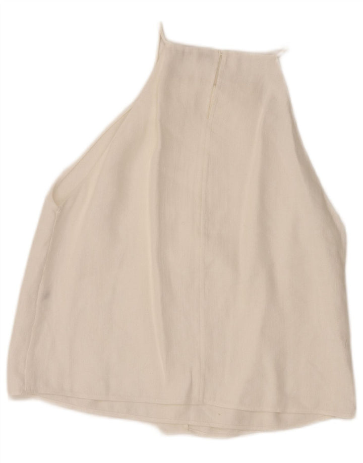 Top alla caviglia da donna Massimo Dutti UK 6 XS bianco