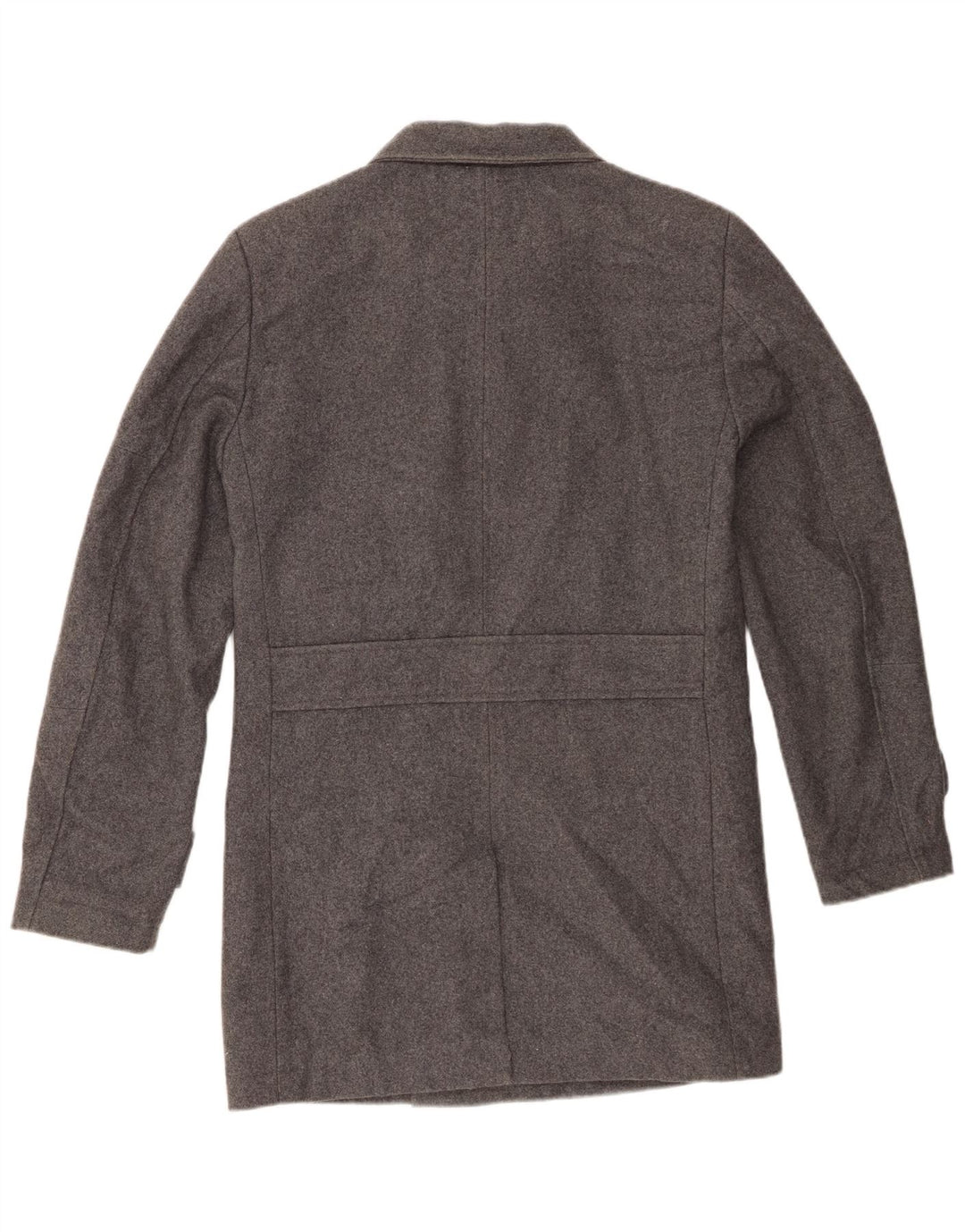 Cappotto da marinaio da uomo French Connection UK 36 piccolo in lana grigia