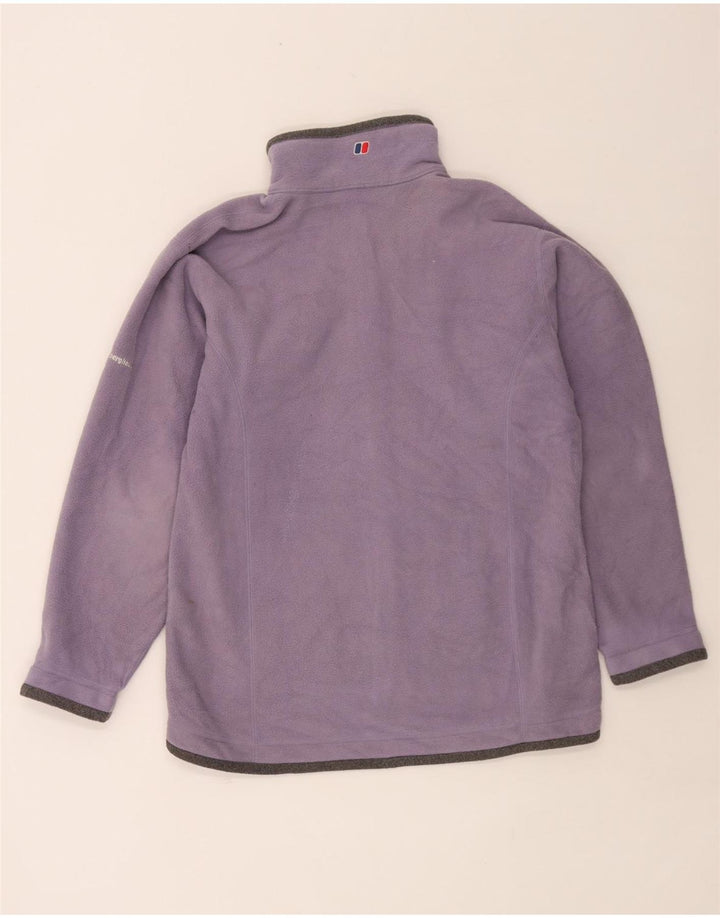 Giacca in pile da donna Berghaus UK 12 Poliestere color block viola medio