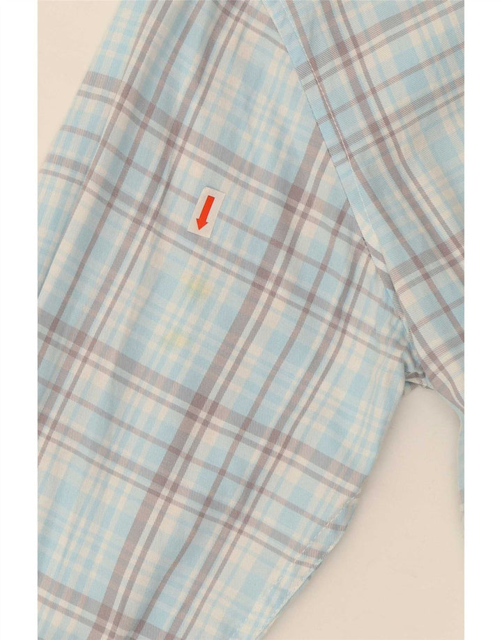 Camicia da uomo Gant taglia 36/38 15 1/2 quadri blu medio