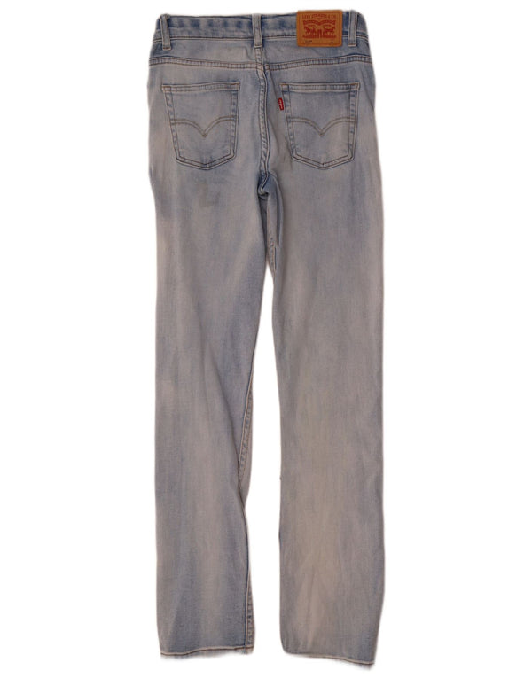 Levi's Ragazzi 512 Jeans slim affusolati 13-14 anni W28 L30 Cotone blu