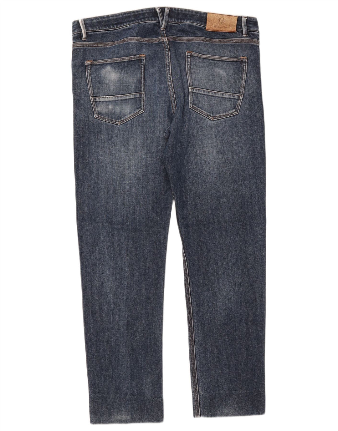 MASSIMO DUTTI Jeans slim da uomo EU 42 Large W34 L27 Cotone blu