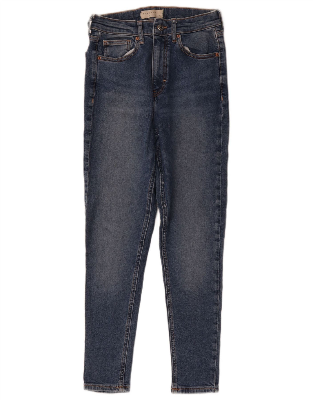 Jeans skinny Jamie da donna Topshop W28 L30 poliestere blu