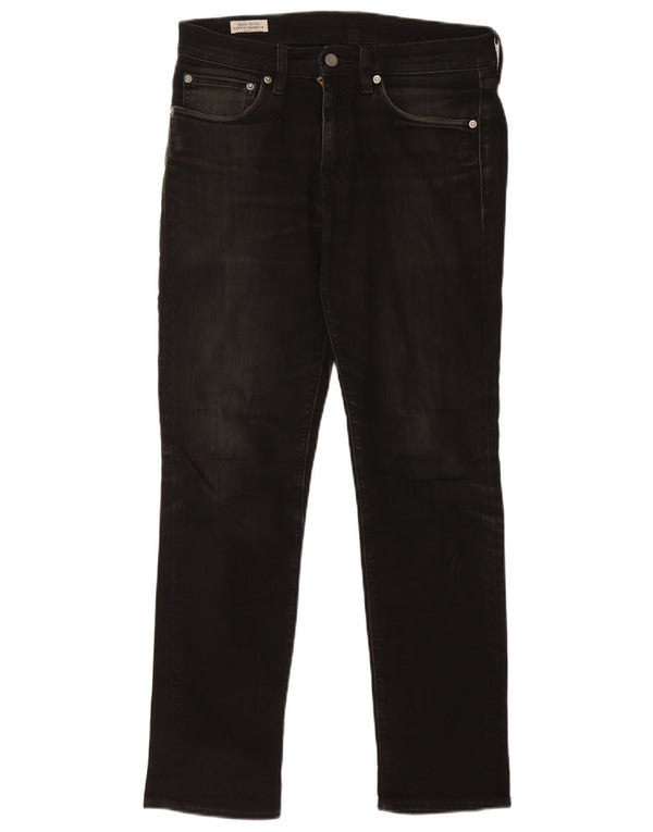 Jeans slim da uomo Levi's W31 L29 cotone nero