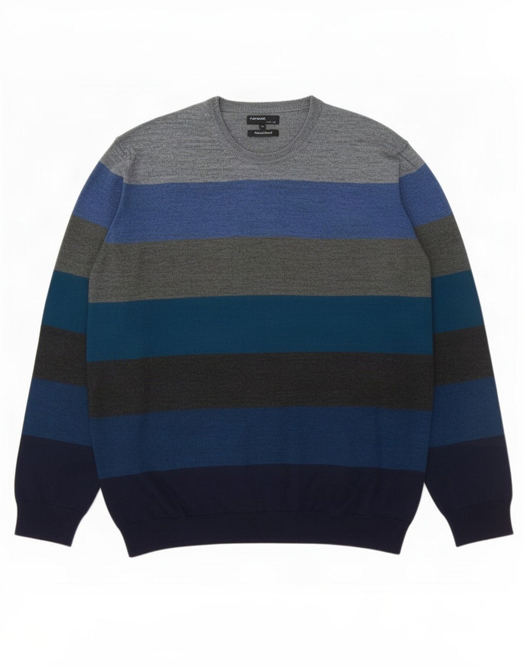 Maglione maglione girocollo autografo da uomo Marks & Spencer 2XL multicolore