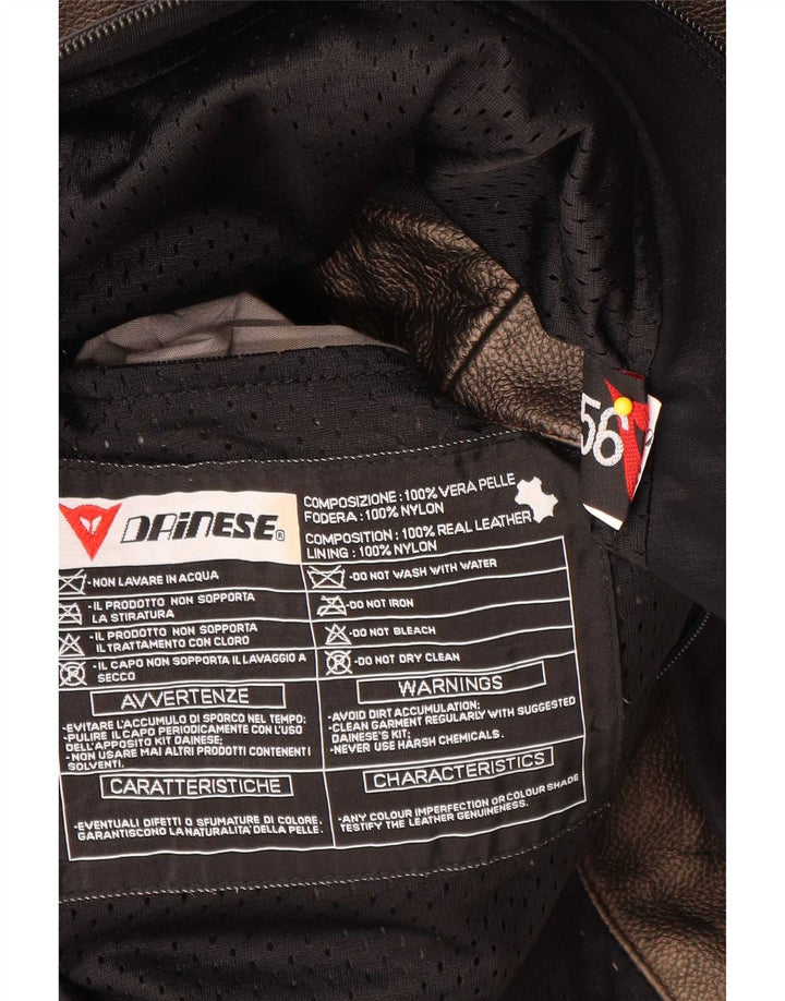 Giacca Dainese Graphic Racer da uomo IT 56 XL Marrone Colourblock