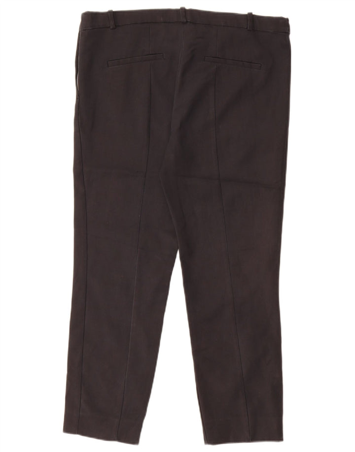 Pantaloni corti slim da donna Zara grandi W34 L24 neri