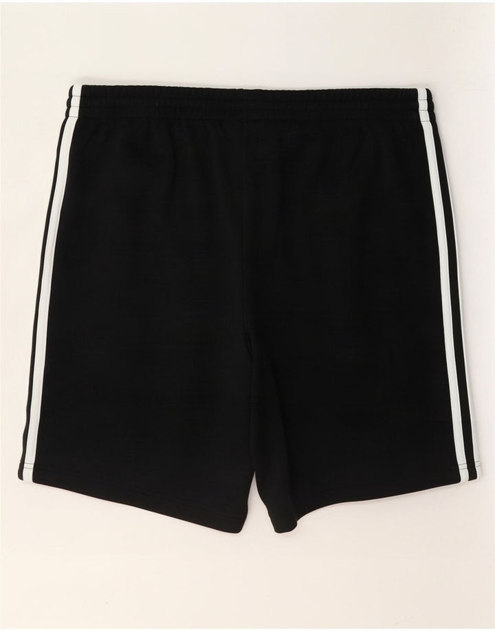 Pantaloncini sportivi da uomo Adidas grandi in poliestere nero