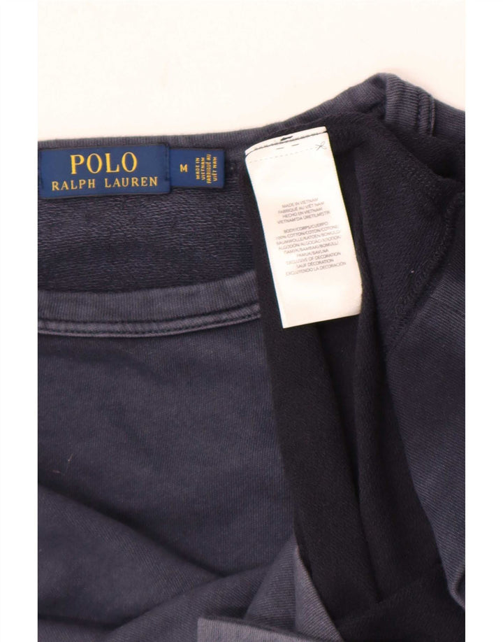 Polo Ralph Lauren Felpa da uomo in cotone medio blu navy