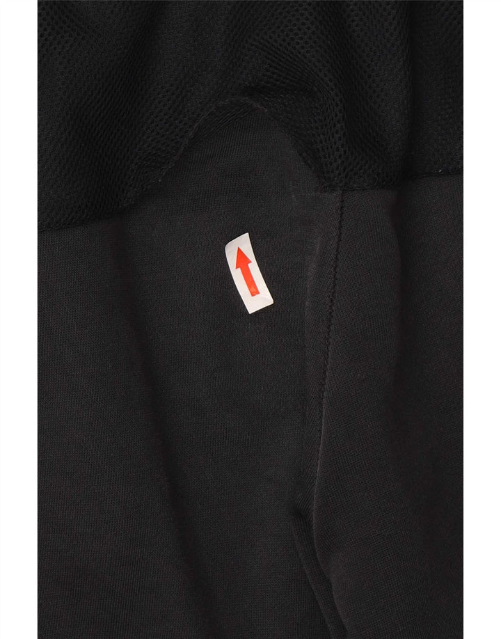 Pantaloni da tuta con grafica Nike da uomo, pantaloni da jogging, poliestere nero medio