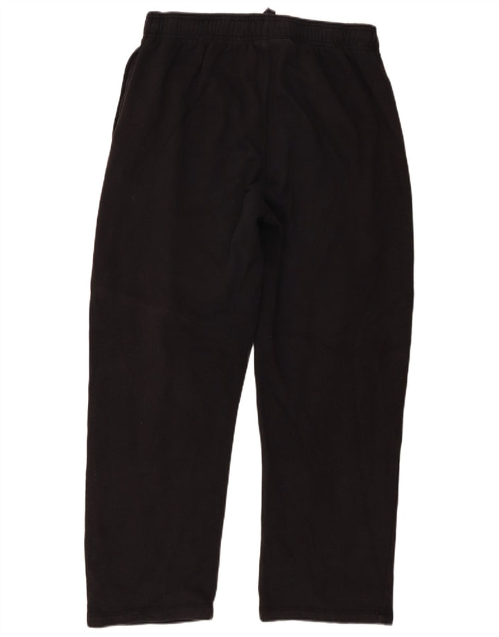 Pantaloni da tuta con grafica Champion da uomo, grandi, in cotone nero