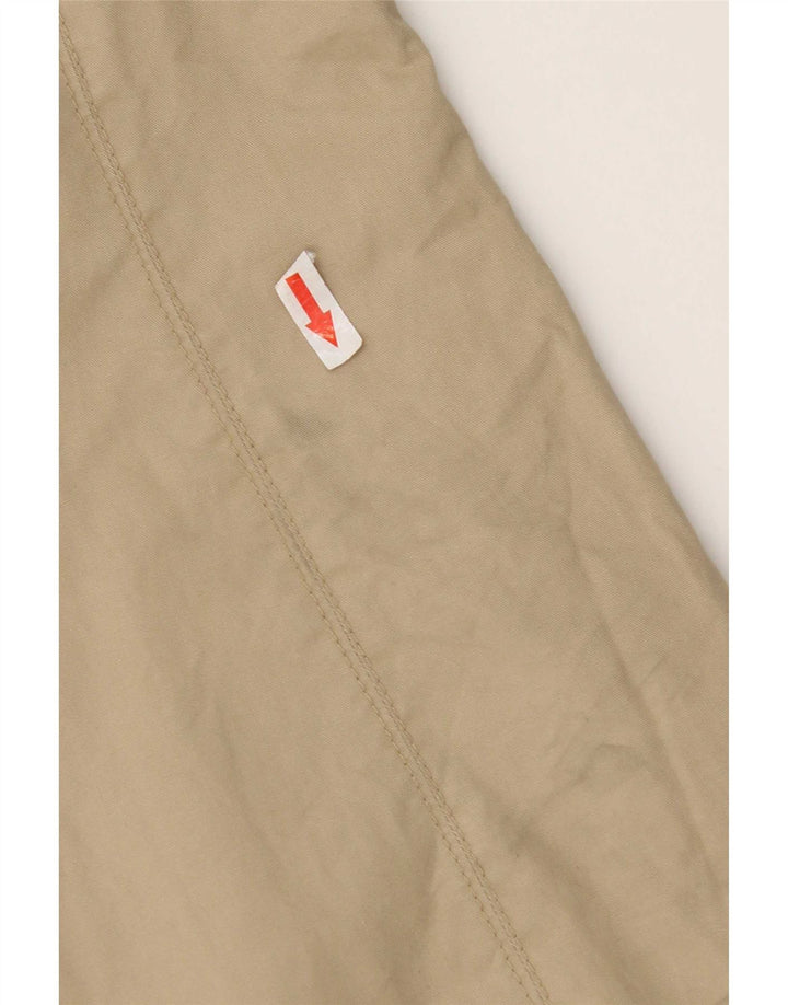 Trench da donna Zara UK 16 grande in cotone beige