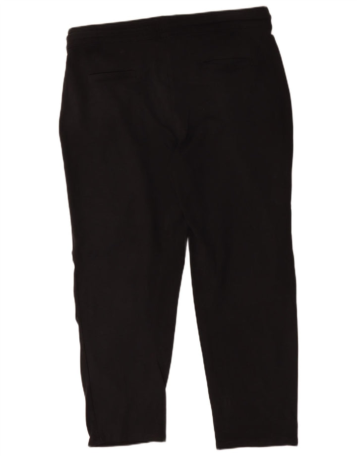 Pantaloni da tuta da donna Marks & Spencer UK 16 Large in viscosa nera