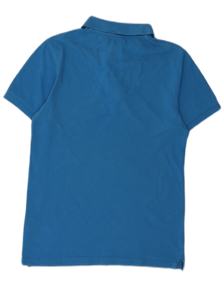 Polo Timberland da uomo slim fit piccola in cotone blu