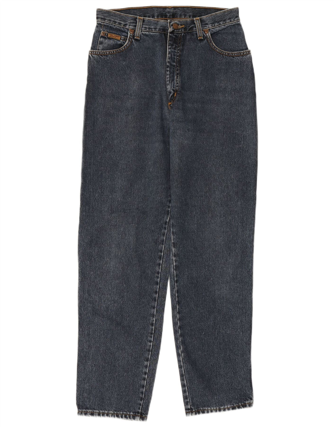 Jeans affusolati a vita alta da donna WRANGLER W31 L30 cotone blu