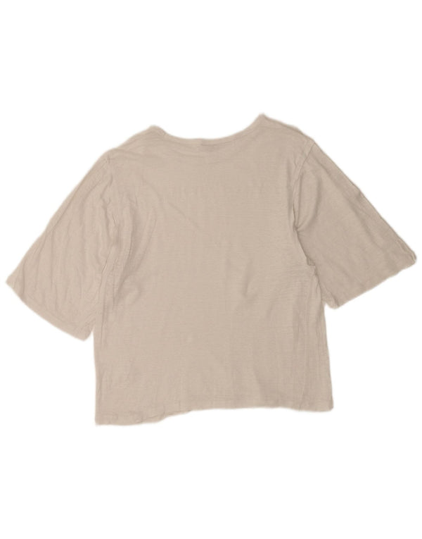 Jigsaw Womens T-Shirt Top UK 18 XL White