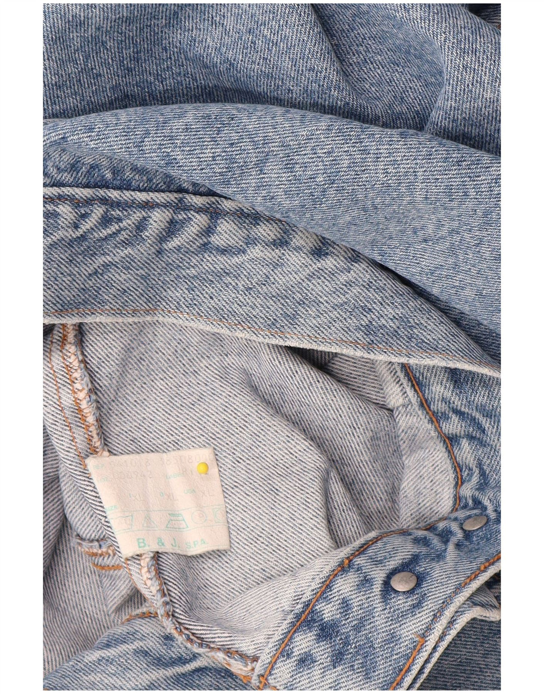 Giacca di jeans vintage da uomo UK 42 XL in cotone blu