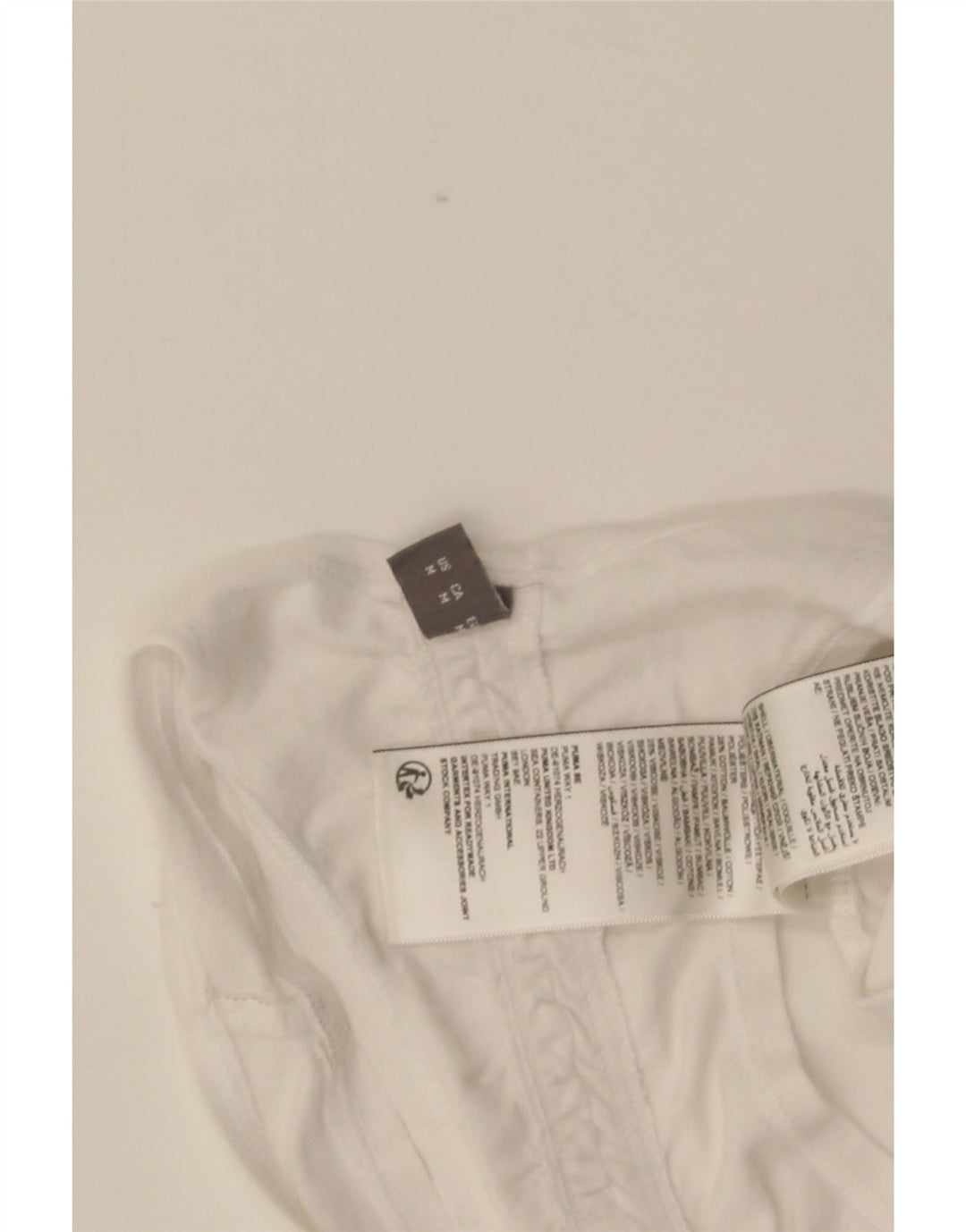 Canotta da donna Puma UK 12 poliestere bianco medio