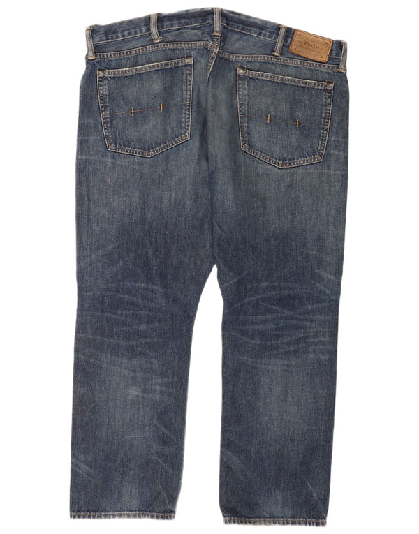 Polo Ralph Lauren Jeans dritti da uomo W40 L30 cotone blu