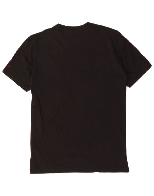 T-shirt grafica Nike Manchester United Standard Fit da uomo, colore nero medio