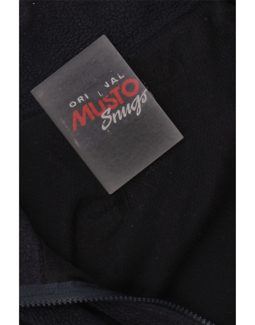 Giacca in pile da uomo Musto UK 40 Large Blu Navy