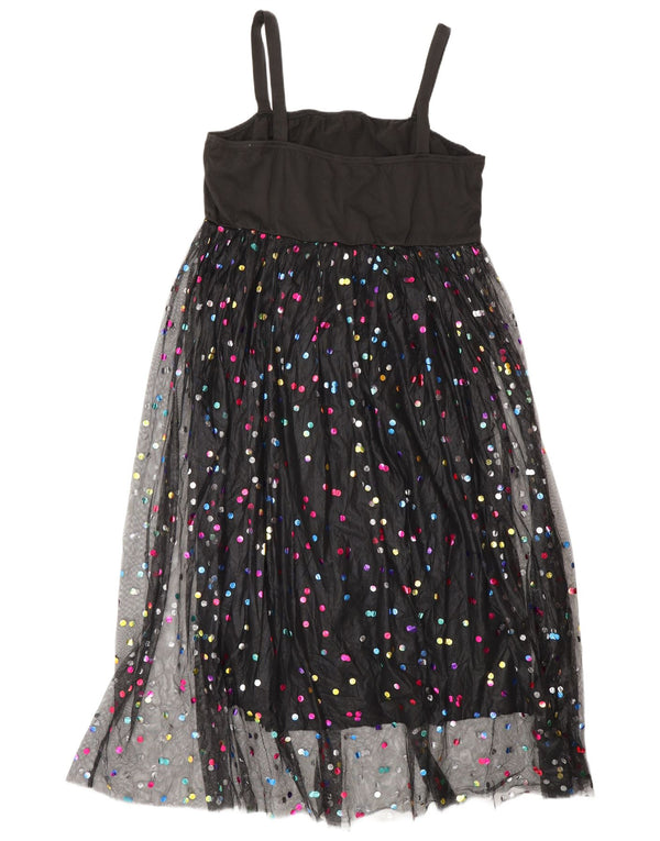 Abito impero senza maniche Curve da donna di Shein UK 20 2XL Nero screziato