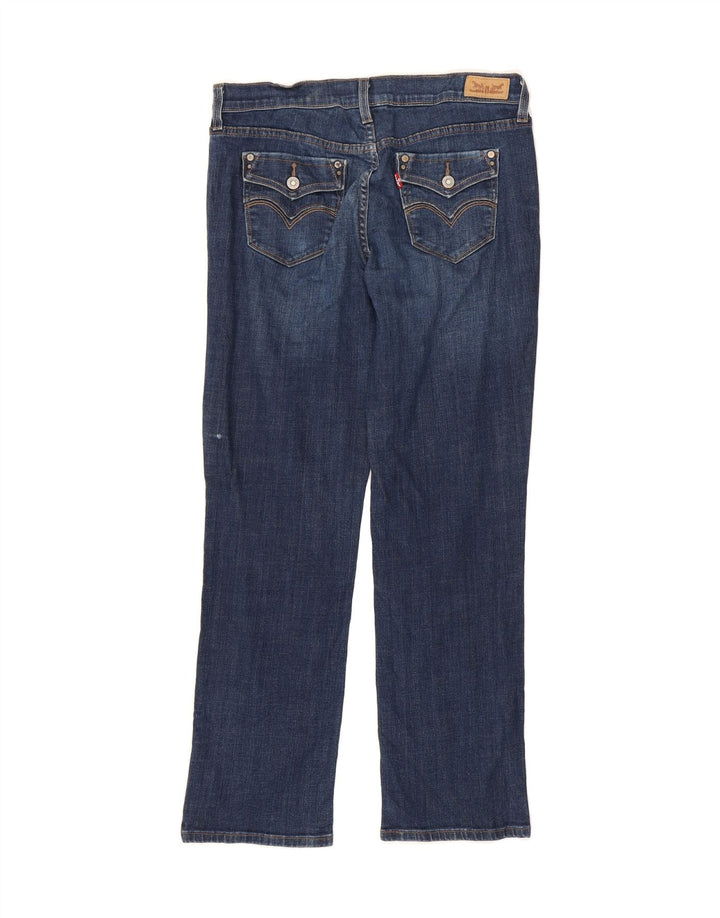 LEVI'S Womens 505 Straight Jeans W30 L30 Blue Cotton Vintage Levi's and Second-Hand Levi's from Messina Hembry 