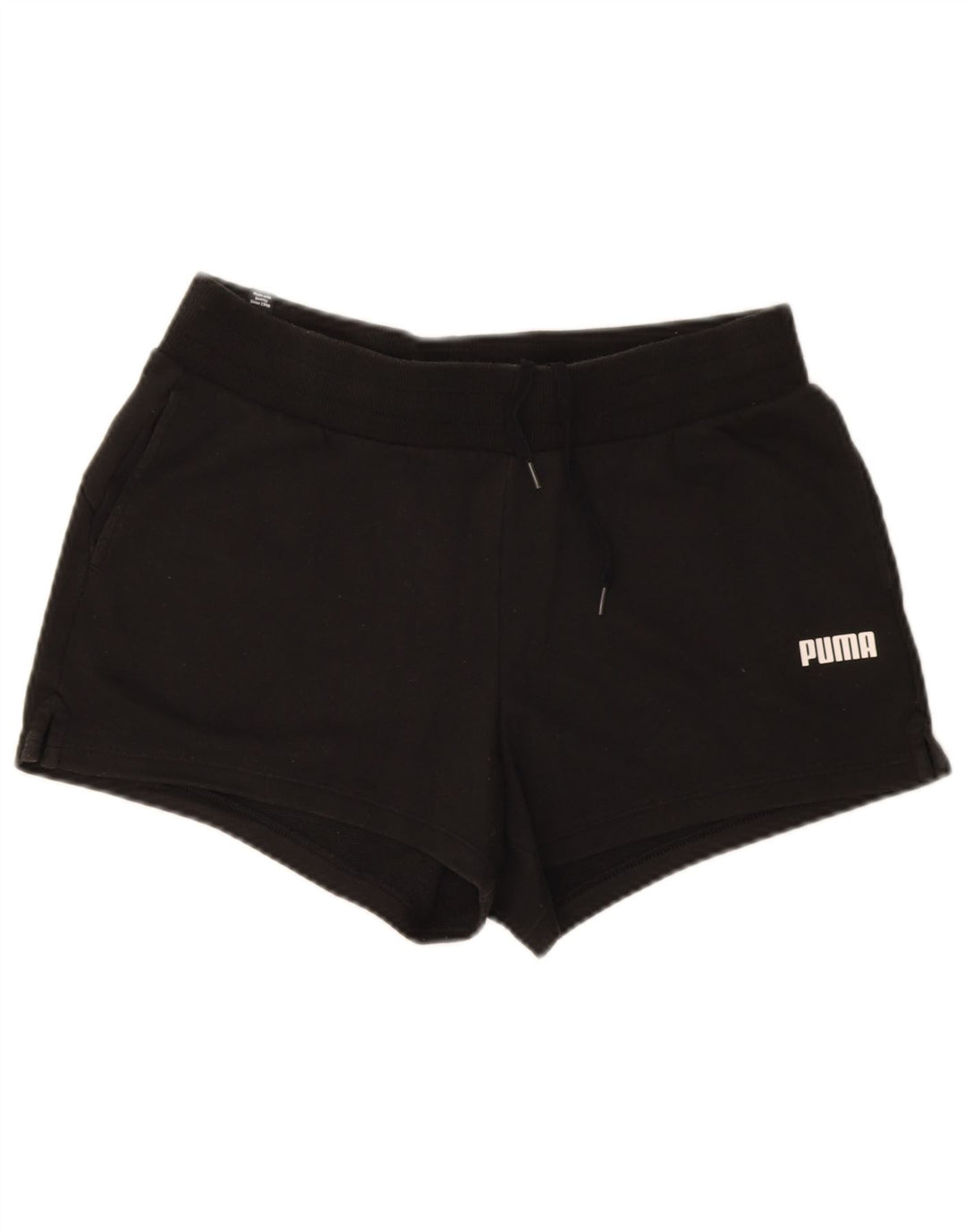 Pantaloncini sportivi da donna Puma UK 14 grandi cotone nero