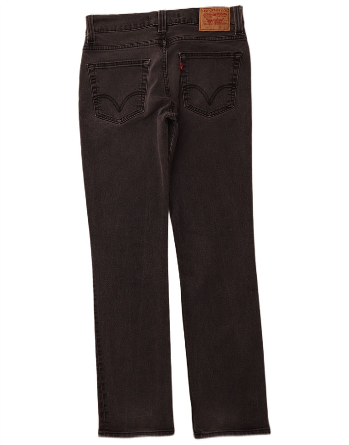 Jeans slim 511 da donna LEVI'S W36 L34 cotone grigio