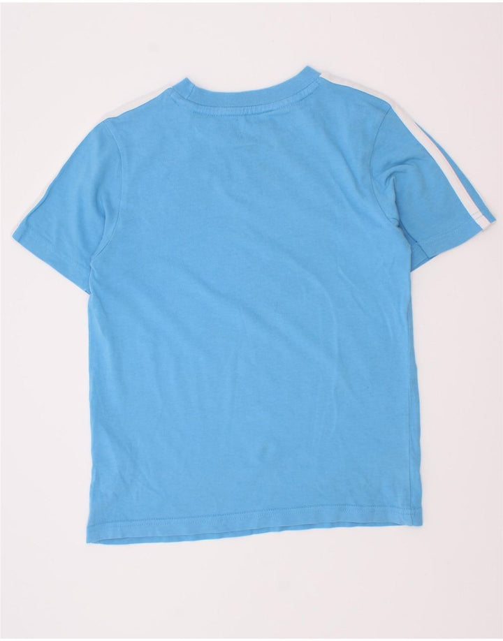 T-shirt Adidas da ragazzo Top 7-8 anni in cotone blu