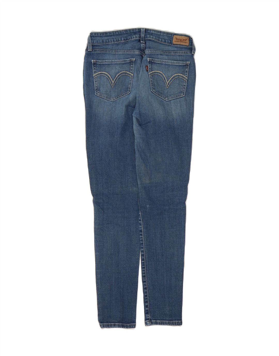 LEVI'S Womens Legging Skinny Jeans W29 L29 Blue Cotton Vintage Levi's and Second-Hand Levi's from Messina Hembry 