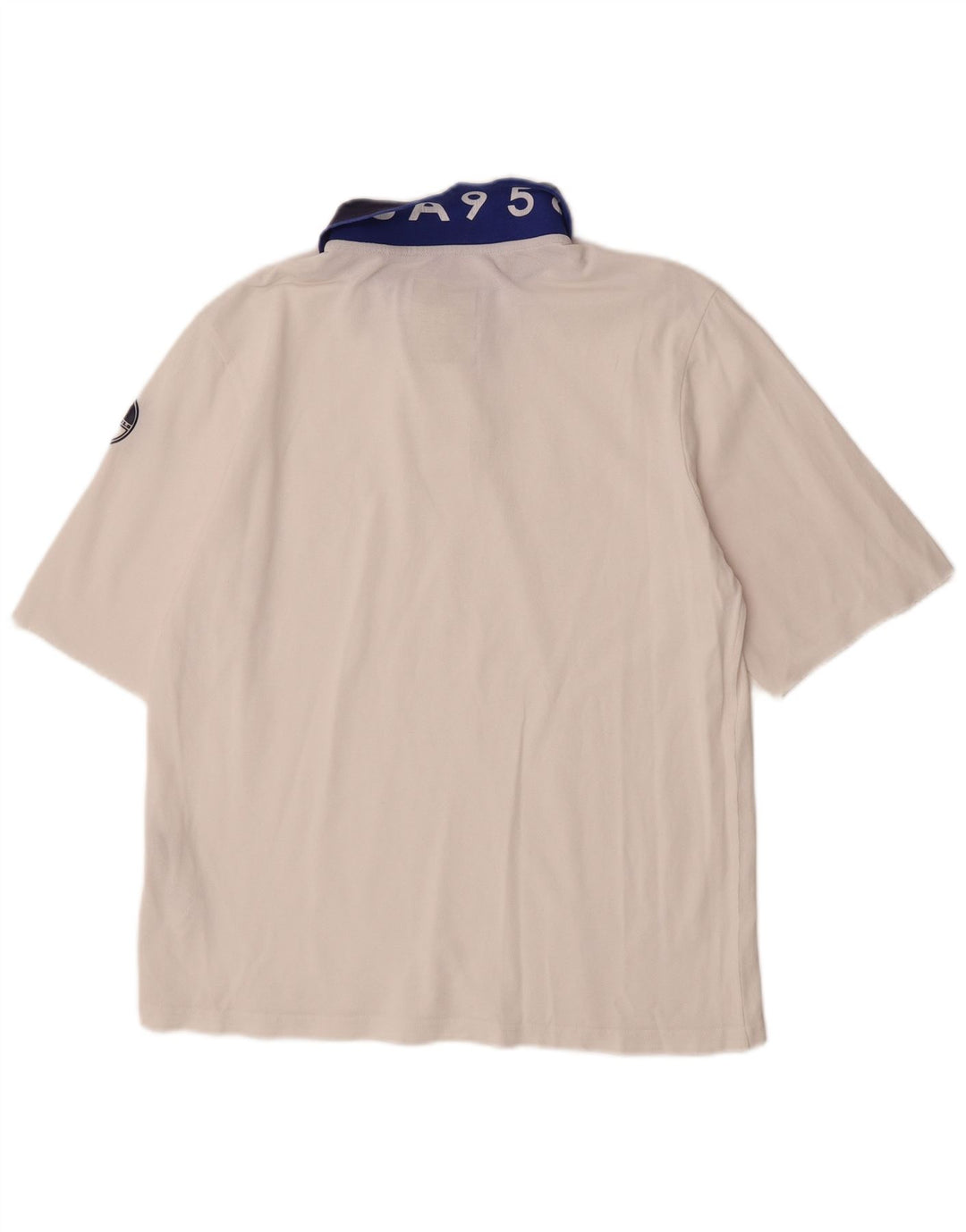 Polo da uomo North Sails in cotone color block bianco medio