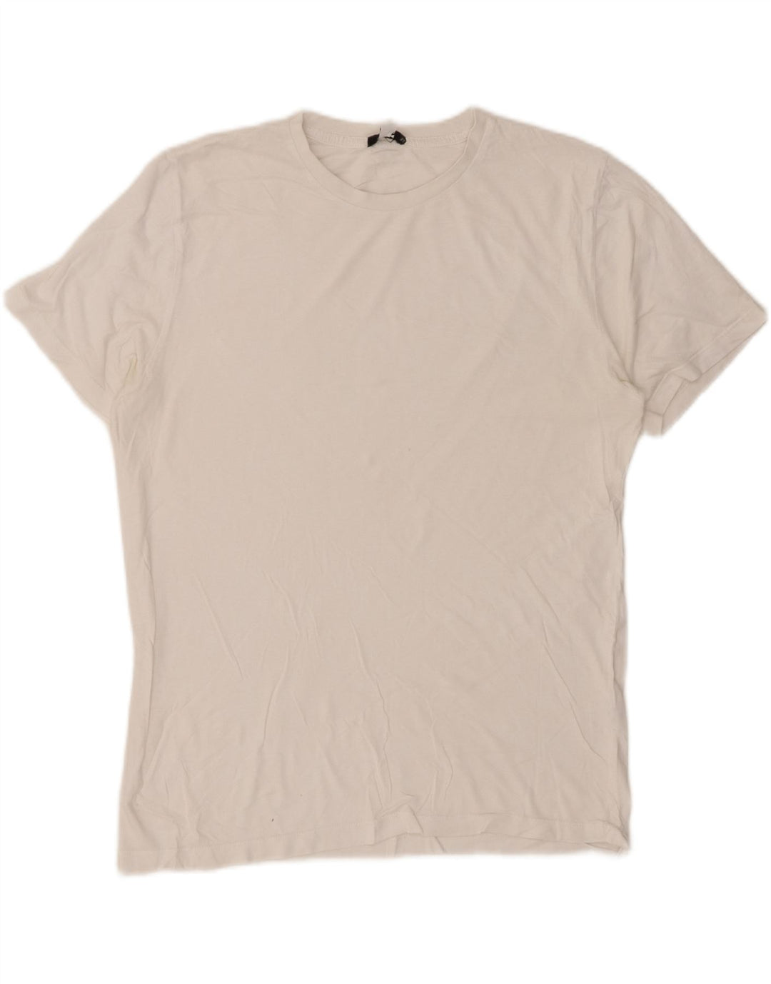 REISS Mens T-Shirt Top Medium White